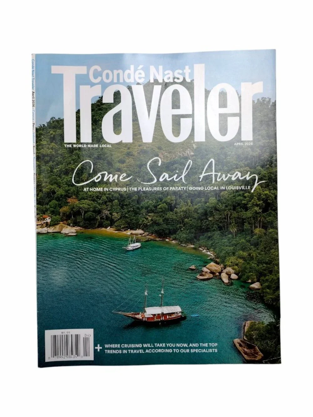Travel Magazine 7 Issue Bundle 2026 - Travel + Leisure, Conde Nast Traveler
